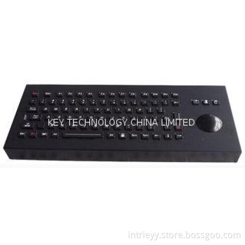 IP65 Water Proof Stainless Steel Keyboard With PS2 / USB In